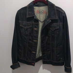 Gap 1969 dark denim jacket M